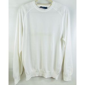 Zegna sport white sweater size medium?